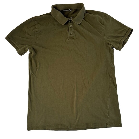 Asos Polo Shirt Men's Medium Short Sleeve Green - Picture 1 of 13